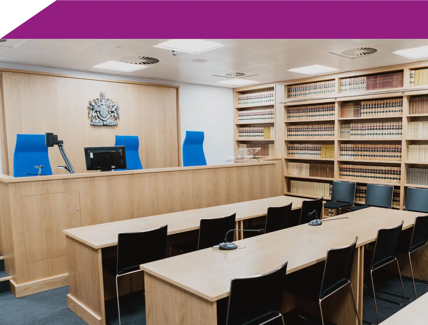 feature-mock-court-room The University of Law Mock Court Room